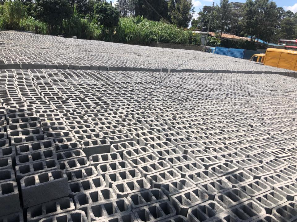 Baran Company Limited precast manufacturing yard Karen Nairobi