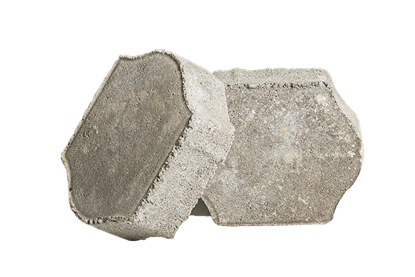 Decorative candy stones in grey